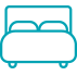 Icon of a Queen Bed